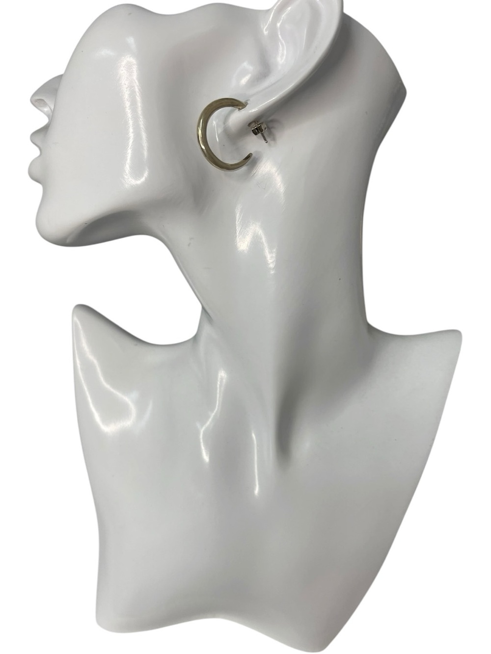 Chan Luu Petite Infinity Hoop Earrings Sterling Silver - Picture 5 of 10